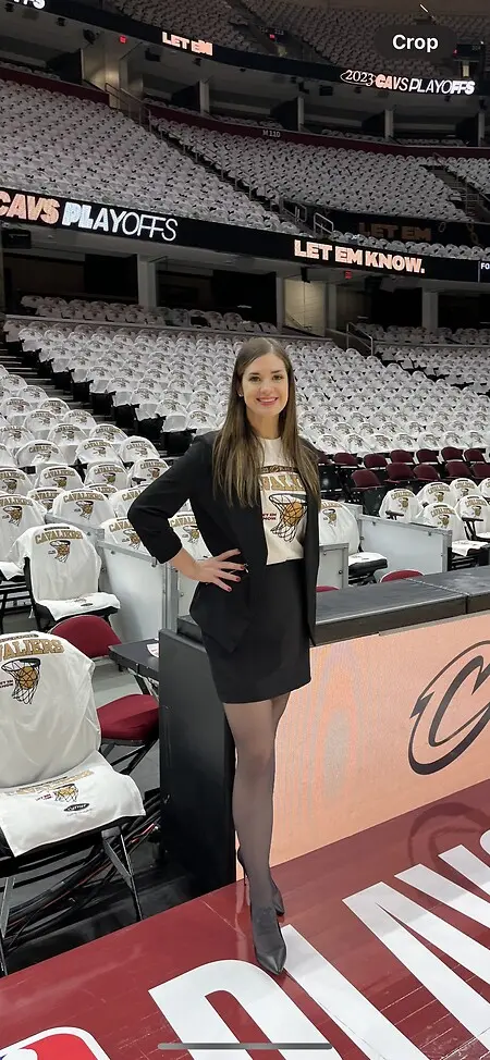 Working during the playoffs always brings a different energy!