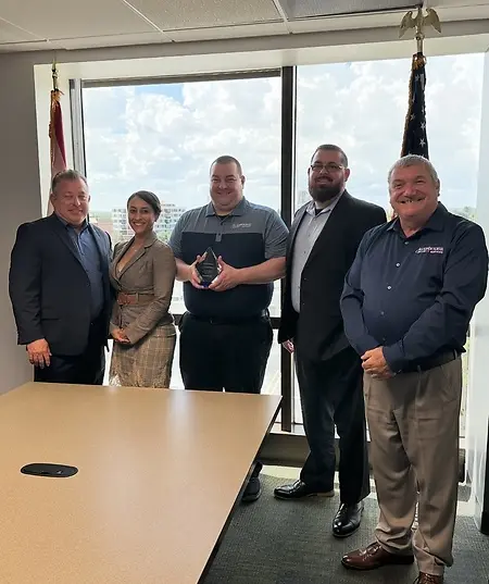 The group photo is of a recognition I awarded to the 7th hourly employee I directly mentored and promoted to a salaried manager role over 10 of my 14 years in this industry.
The photo Includes my direct chain of command- my Director of Operations, General Manager and Regional Vice President.