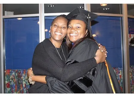 1st PhD graduate in my family!
Mom’ s proud embrace!