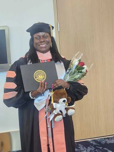 My beautiful graduation day.