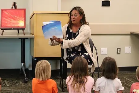 Book event at a local library
