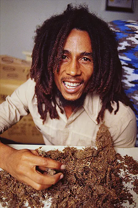 I shot the most popular High Times cover, ever...with Bob Marley