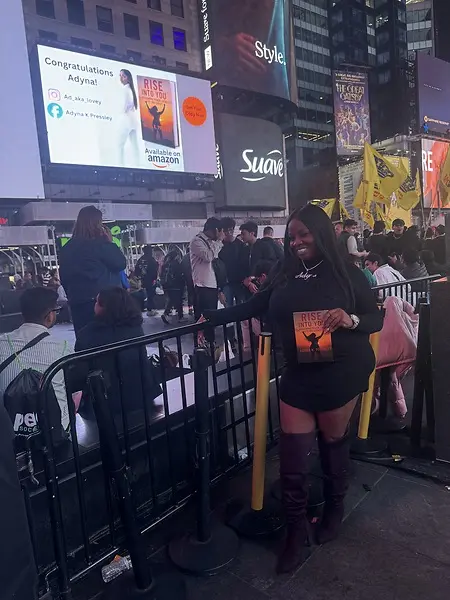 I celebrated my birthday in Times Square this past October…standing in front of my own billboard. Rise Into You lit up the city, and so did my gratitude. This is what reclaiming power, love, life, and legacy looks like!