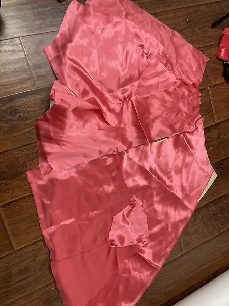 This is a layout of a skirt I was working on sewing for a design of mine I began working on in January 2023. This specific project for my design is still in the works and is scheduled to be finalized and finished by early-mid 2026. 