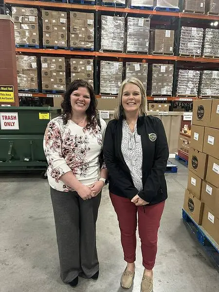 Behind the scenes looks a little different every day when you’re a small business owner. Some days I’m at a desk, some days I’m coordinating schedules, and some days, like today, I’m walking through a warehouse at Second Harvest Food Bank of East Tennessee while helping plan a community event where proceeds will go directly back to our neighbors. This is the part of business I love most. Building something meaningful while finding ways to give back and support the community around us.