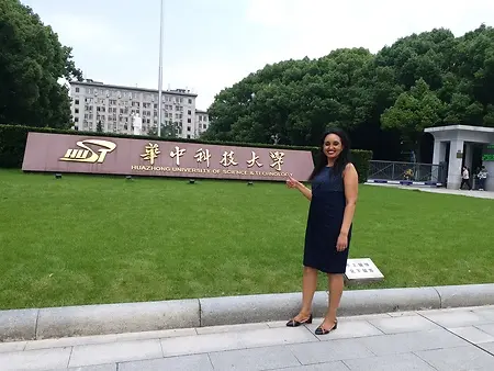 A proud moment at Huazhong University of Science & Technology (HUST), where I completed my PhD.
