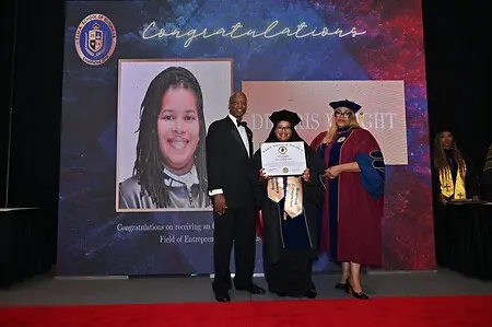 I was honored with my Honorary Doctorate Degree