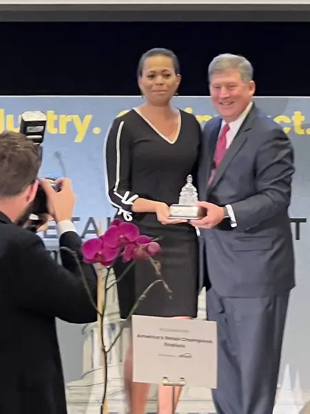 Winning the National Retail Federation Advocacy Award was such an important achievement. I believe in the power of advocacy. Together we can create a better business environment so that more small businesses can be successful. 