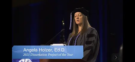 Dissertation of the Year Award Speech