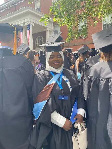 I’m proud to share that I’ve officially completed my Master’s in Diversity, Equity, Inclusion, and Justice Leadership at Tufts University 



This journey has been one of academic rigor, personal resilience, and purposeful growth. As a woman and an advocate committed to equity, this milestone represents my dedication to building inclusive systems and expanding opportunities for underrepresented communities especially women and aspiring entrepreneurs.



I am incredibly grateful to the professors, mentors, peers, and supporters who guided and supported me throughout this journey.



The journey wasn’t always smooth but growth never is. Every challenge shaped the leader I’m becoming.



Looking ahead, I’m exploring opportunities to deepen my impact through research, advocacy, and leadership at the intersection of social justice, policy, and entrepreneurship.



#Graduation #DEI #SocialImpact #WomensEmpowerment #Leadership #Gratitude #TuftsUniversity #NextChapter #Class2025