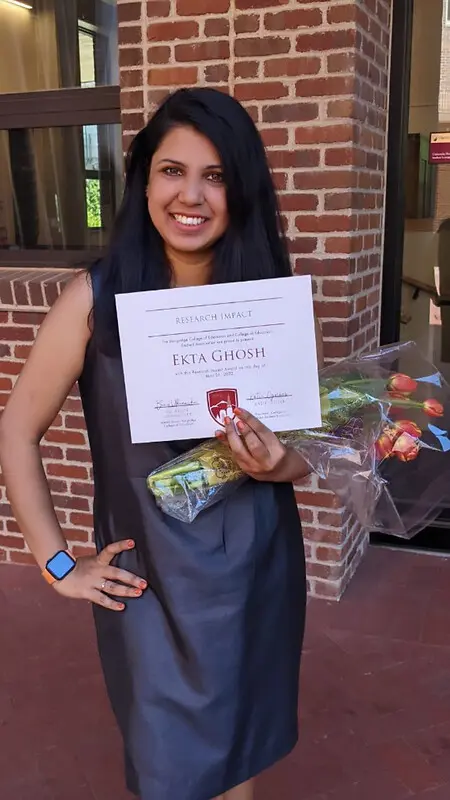 A proud milestone in my research journey, honored to see this work recognized and grateful for everyone who supported me along the way.