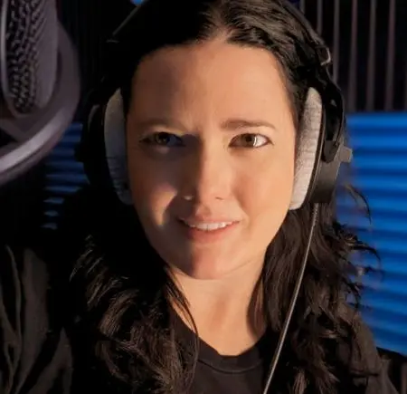 In the booth, working, and loving it. 
