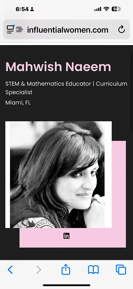Influential STEM & Mathematics Educator | Curriculum Specialist
