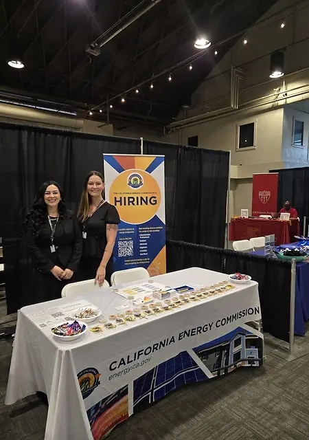 Learning and networking at the Los Angeles Latino Chamber of Commerce event.
