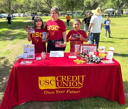 Promoting USCCU services by informing our community of the benefits of becoming a member of our credit union. 