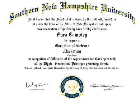 After 28 years I have finally earned my Bachelors!!!