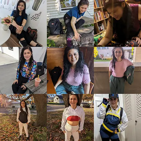 I worked with Parade from January of 2023 until they closed their doors in October of 2025. They had a different marketing approach. We were asked to post weekly shots of ourselves wearing their products. The photographs needed to be authentic and unfiltered. As far as modeling fashion is concerned, the Parade collaboration was a lot of fun. Behind the scenes, my daughter Alyssah is my photographer. I wore the clothing when we went out. We found opportunities for mini photoshoots. Something you don't see in my social media posts is that I'm disabled. I'm usually in a wheelchair. The photographs of me standing are well choreographed. I have people ready to catch me should I fall. You never see the struggle. Before you make judgements or assumptions, it was a personal and professional decision. I want people to see me not my disability. I like to push myself. I prefer to expand my capabilities even if it means momentary discomfort.