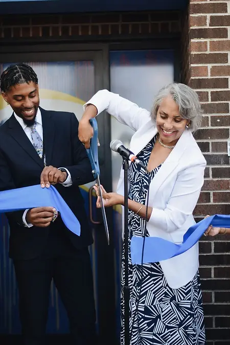Celebrating a historic milestone for Blue Ribbon Results Academy — the ribbon-cutting ceremony for our newly purchased 16,000 sq. ft. school building in Norfolk, VA. After years of serving families in rented spaces, we are proud to finally call this building home.