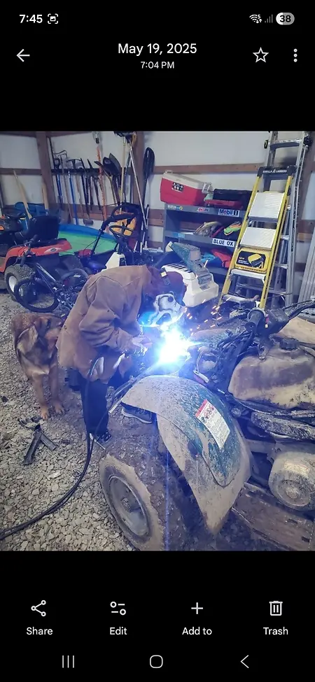 I started welding after I decided to head back to work once my boys had a hand on homeschooling independently