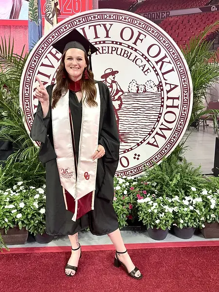 One of my proudest moments was graduating with my Masters while working full-time! It wasn't easy, but it was so worth it!