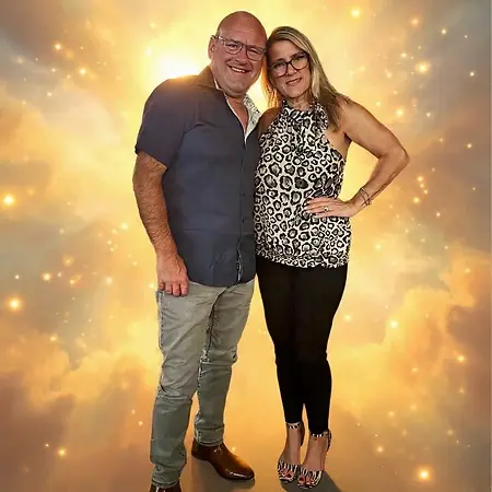My wonderful husband and I:)