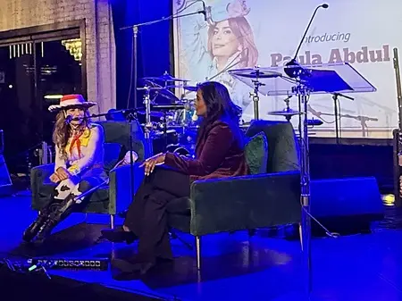 Meera Nandlal 
Interviewing the iconic, Paula Abdul, our special guest at the Texas Humane Legislation Network 50th Anniversary Gala