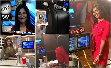 Meera Nandlal hits the anchor desk in a top ten market at Houston's CW 39. 