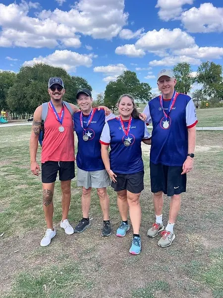 Leading Texas Capital's Disc Golf team to victory in the 2024 Corporate Challenge
