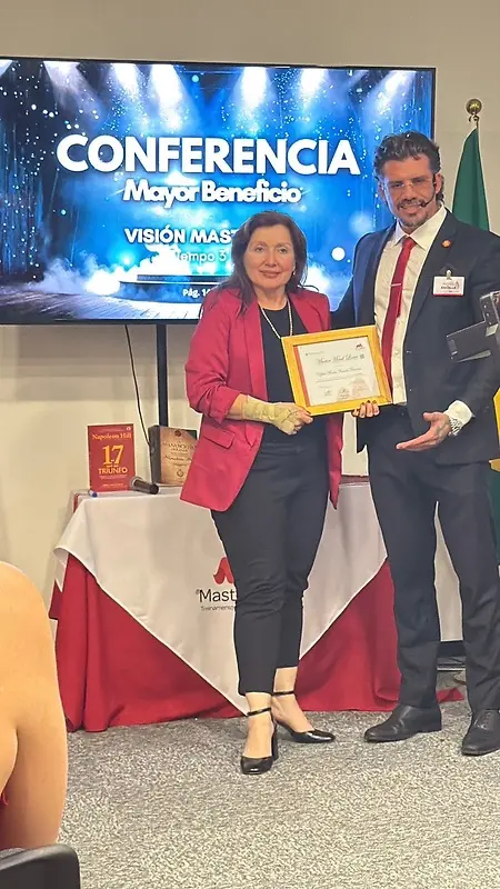 Obtaining Lince MasterMind Certifícate from Napoleon Hill Insttute in March 2026