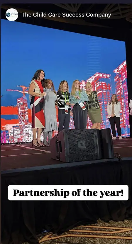 Honored and grateful to celebrate this incredible moment — Partnership of the Year! This award is a reflection of what can happen when vision, trust, and a shared heart for children come together. So thankful to be part of work that is making a real difference in early childhood.