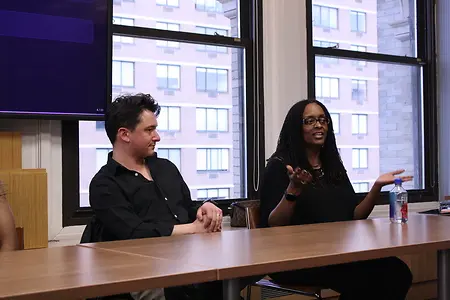 I was honored to be invited to NYU's Tisch School of the Arts and participate as a panelist that spoke with students about AI as a part of their Echoes of Tomorrow event!
