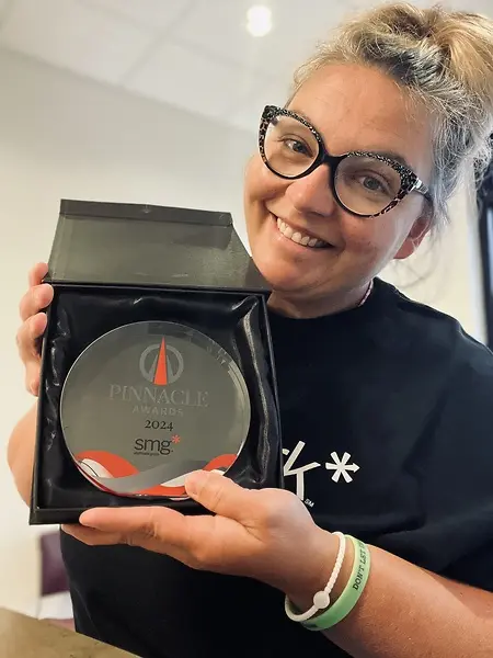 A true honor to receive this award - Pinnacle Award 2024 only award to the company's top performers each year. 