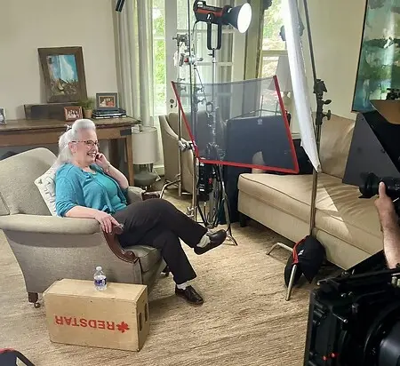 In 2025 I was chosen to shoot an ad for Medicare Advantage in Washington DC