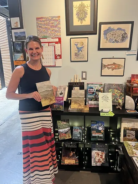 Book launch day for my first published book 
“ Unearthing Inner Gold” A collection of healing feminist poetry 