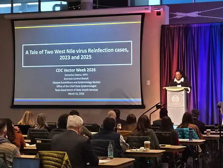 Presenting about about two Rare WNV reinfection cases at the 2026 CDC Vector Week in Fort Collins, CO.