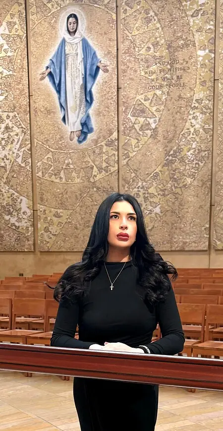 I am at one of my favorite places in the world-the Cathedral Our Lady of the Angels in Los Angeles, CA. I love proclaiming (public speaking) the Word of God at mass in a way that touches the congregations' heart with the goal to grow their faith in God. 