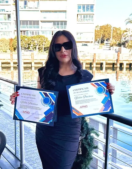 I was received 2 awards from Easterseals Southern California's Autism Project Management Office in 2025. They gave out 3 awards, and I received 2 of them: 1 for Continuous Learning and 1 for Program Governance Design. 