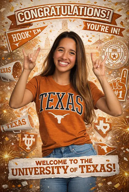 Stepping into a new chapter with purpose and passion!

Being accepted into the University of Texas at Austin’s McCombs School of Business for my MBA is more than a milestone, it’s a promise to keep growing, keep leading, and keep showing my family and community that anything is possible with hard work and faith. Hook ’em! 