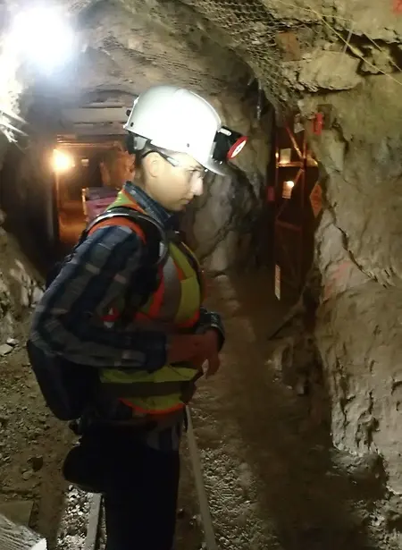 Conducting underground mine training at U of A in AZ