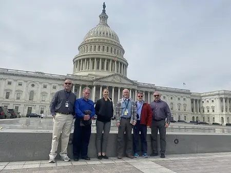 My team at BLM hq in Washington DC got to take a private Congressional tour, and this photo was taken afterwards. I showed a few people and they said I must be moving up since I’m hanging out with the higher ups in the photo. I agreed, and politely added that all the men in the photo reported to me at the time. 