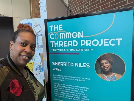 A recent exhibit I curated for Hendricks Live in Plainfield, Indiana. This was more than just creating an exhibit; it was creating a shift in mindset, reflection, and honest conversations. This is the work I do!