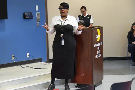 Speaking to a graduate class