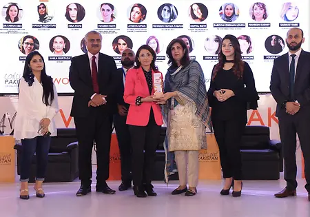Winner of Pride of Pakistan Award
