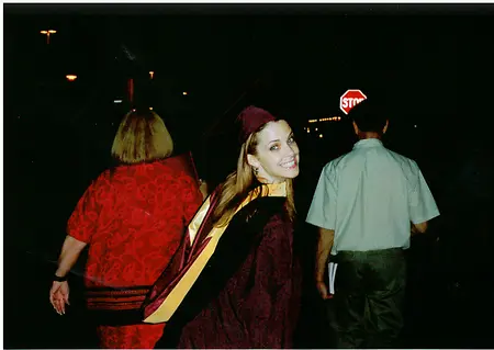 The first one in my family to graduate with 2 college degrees!