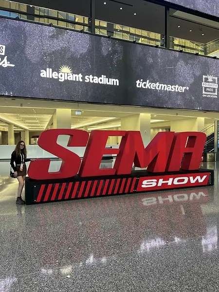 Nikki representing the future of the automotive community! Being a young woman in automotive means constantly breaking glass ceilings you didn’t even know were there. Attending SEMA 2025 as a scholarship winner was a deeply meaningful experience, and I truly felt the power of our community. I’m here to show that we aren't just "breaking stereotypes", we are building a better and more inclusive industry. To every girl with grease under her fingernails and big dreams, there is a seat at the table waiting for you.