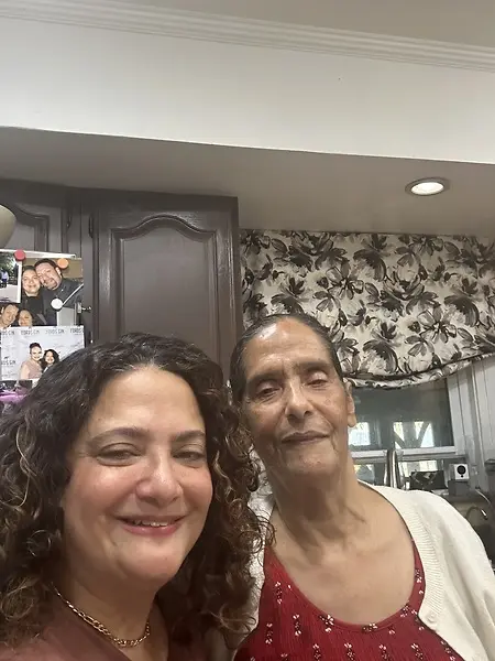 Cooking live in The Casita with my mom. 