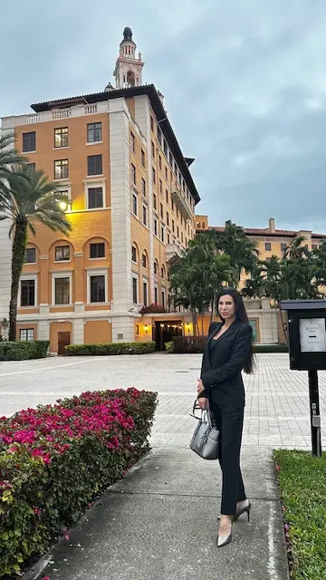 Arriving at the conference and excited to connect with incredible professionals in the industry