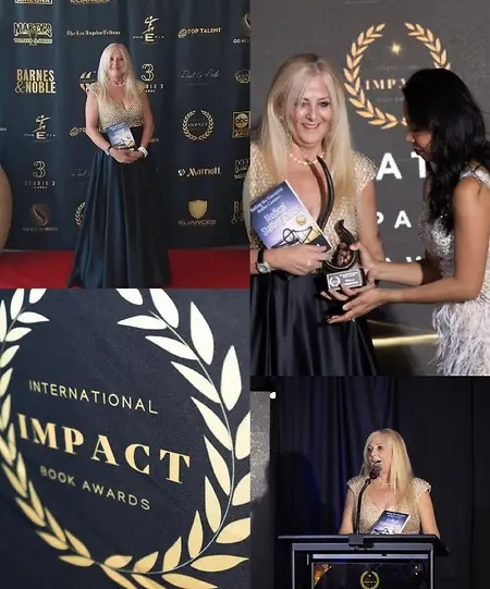 Here is the International Impact book awards and Red Carpet event in Phoenix, Arizona 2024. I accepted an International Book award in both 2021 and 2024 for "Riding The Executive Roller Coaster: Medical Staffing Cases." It was an honor and pleasure to attend as a😄VIP author and best selling author and what an amazing group of brilliant and creative minds......

Author Website: https://kellidenneheychristina.com/