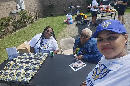 Community Care Day was a success and yes, we brought the popcorn! 🍿💙 Together Leading Change showing up, serving our community, and spreading smiles one bag at a time. #CommunityCareDay #TogetherLeadingChange #ServingWithPurpose