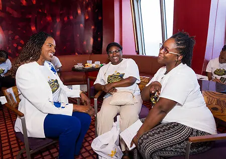 Behind the scenes at the Breakaway Retreat™ — one of my favorite moments wasn’t on a stage, but right here in conversation, mentorship, and connection.

As we sailed to the Bahamas, I had the opportunity to pour into the incredible nurses inside the Millionaire Nurse Entrepreneur Academy — helping them think bigger, move with strategy, and embrace the vision of becoming healthcare business owners.

This retreat was more than a getaway. It was a space for growth, leadership, sisterhood, and transformation. Watching these nurses step into their CEO mindset reminded me exactly why I do this work.

Nurses should own their piece of healthcare.
